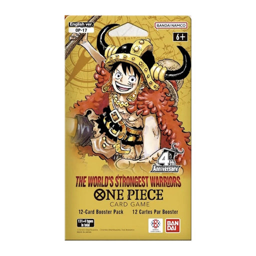 The World's Strongest Warriors OP-17 Booster Blister | One Piece Card Game - Iconic Evolution
