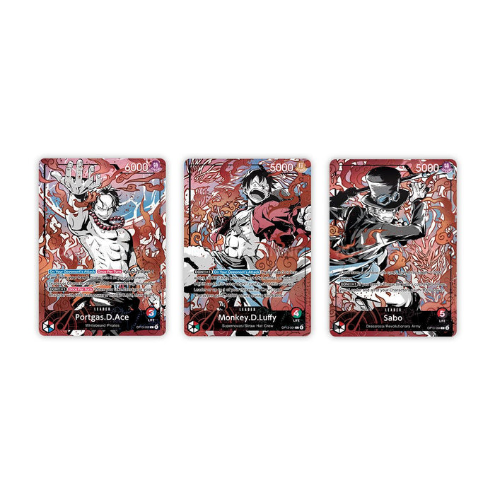 3rd Anniversary Set English Version (Ace, Sabo & Luffy) | One Piece Card Game - Iconic Evolution