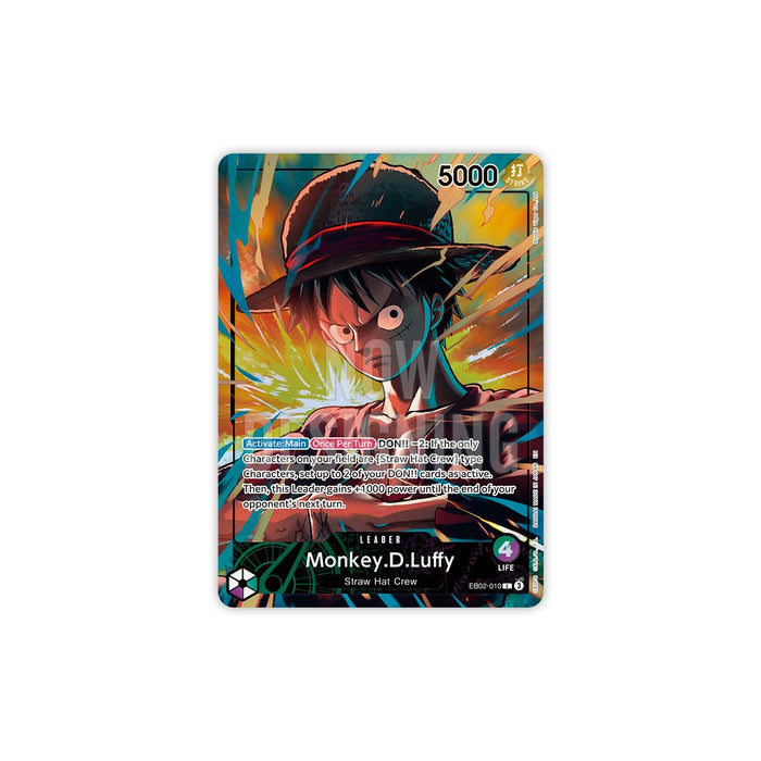 Official Playmat Limited Edition Vol.5 (Luffy EB02-010 Promo) | One Piece Card Game - Iconic Evolution
