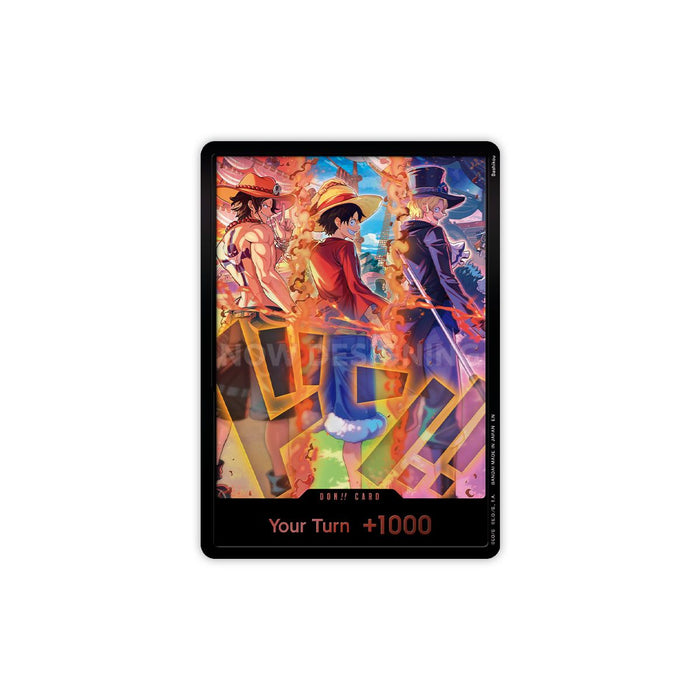 3rd Anniversary Set English Version (Ace, Sabo & Luffy) | One Piece Card Game - Iconic Evolution