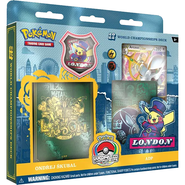 2022 Pokemon World Championships Decks (Set of 4) - Iconic Evolution