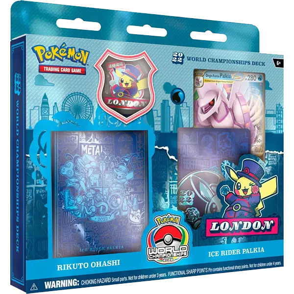 2022 Pokemon World Championships Decks (Set of 4) - Iconic Evolution