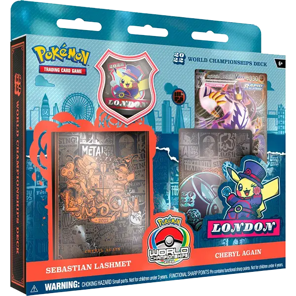 2022 Pokemon World Championships Decks (Set of 4) - Iconic Evolution