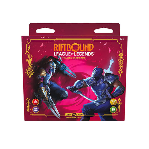 Riftbound: League of Legends TCG - Set 4: Vendetta - Showdown Decks - Zed vs Shen - Iconic Evolution