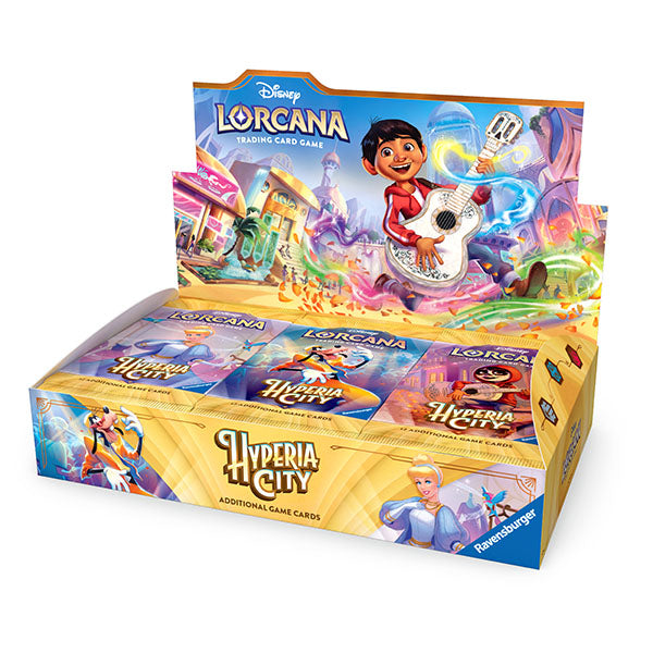 Disney Lorcana TCG - Set 14 Hyperia City - Booster Pack (PRE-ORDER) - Iconic Evolution