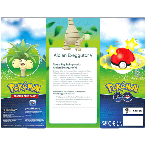 Pokemon GO - Collection Box (Alolan Exeggutor V) - Iconic Evolution