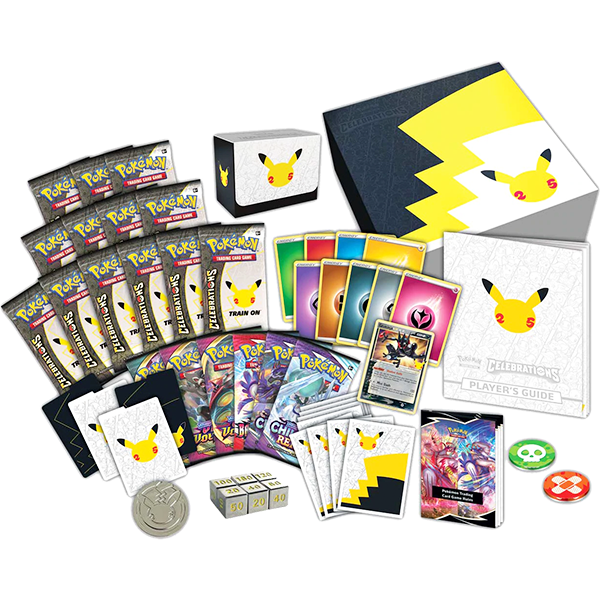 Pokemon - Celebrations: 25th Anniversary - Elite Trainer Box - Iconic Evolution