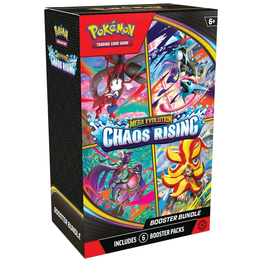 Mega Evolution: Chaos Rising - Booster Bundle - Iconic Evolution