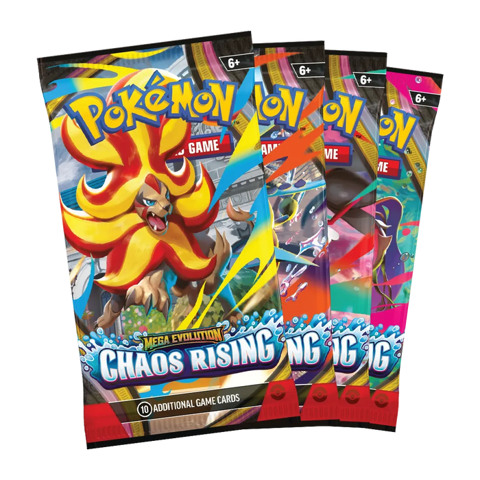 Mega Evolution: Chaos Rising - Booster Bundle - Iconic Evolution