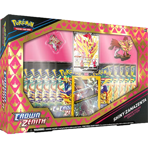 Crown Zenith - Premium Figure Collection Shiny Zacian & Shiny Zamazenta (Set of 2) - Iconic Evolution