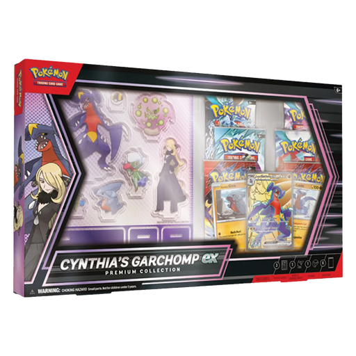 Cynthia’s Garchomp Ex Premium Collection - Iconic Evolution