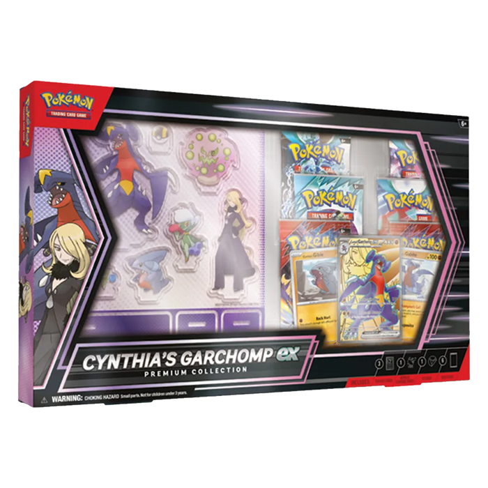 Cynthia’s Garchomp Ex Premium Collection - Iconic Evolution
