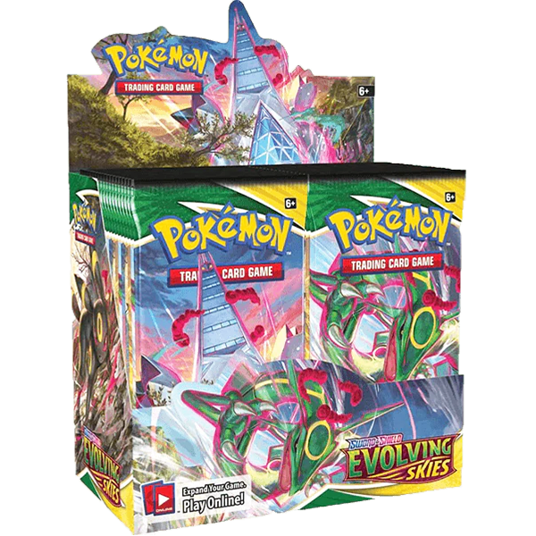 Pokemon: Sword & Shield: Evolving Skies - Booster Box Display - Iconic Evolution