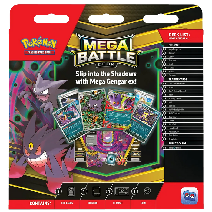 Mega Battle Deck [Mega Gengar ex] - Iconic Evolution