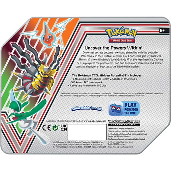 Hidden Potential Tins (Set of 3) - Iconic Evolution