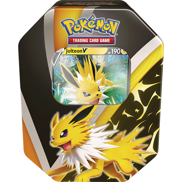 Eevee Evolutions Tin (Jolteon V) - Iconic Evolution
