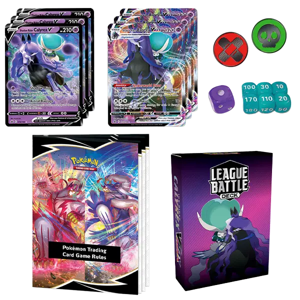 League Battle Deck (Shadow Rider Calyrex VMAX) - Iconic Evolution