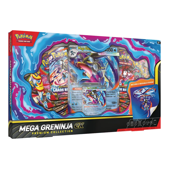 Pokemon - Mega Greninja ex Premium Collection - Iconic Evolution
