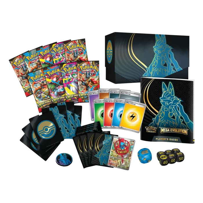 Mega Evolution Elite Trainer Box [Lucario] - Iconic Evolution