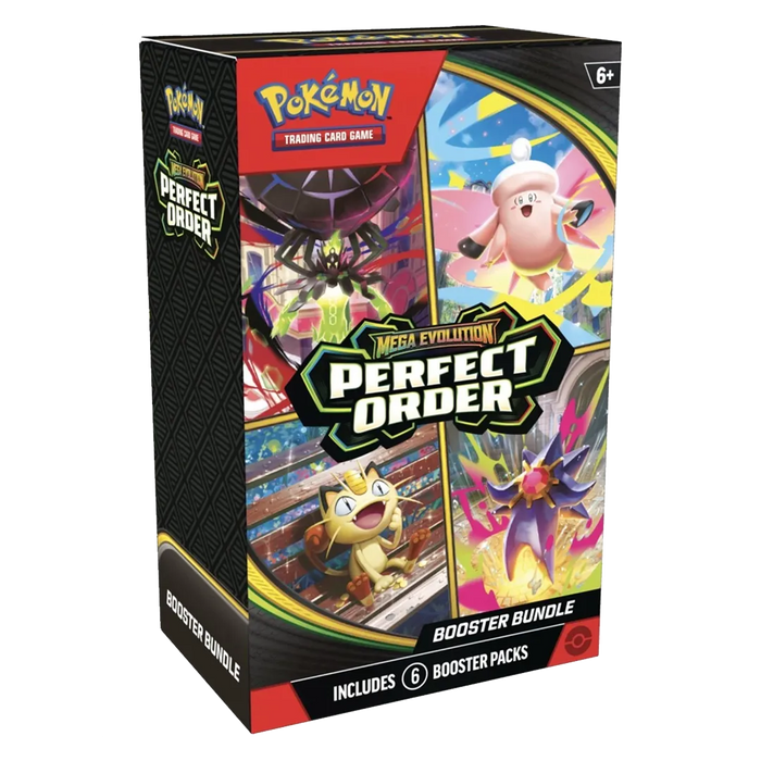 Mega Evolution: Perfect Order - Booster Bundle - Iconic Evolution