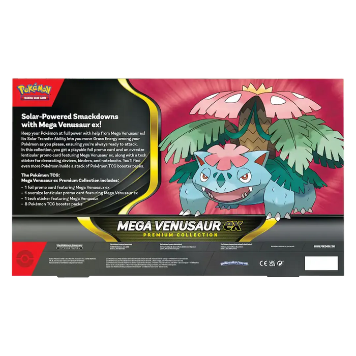 Pokemon: Mega Venusaur EX Premium Collection - Iconic Evolution