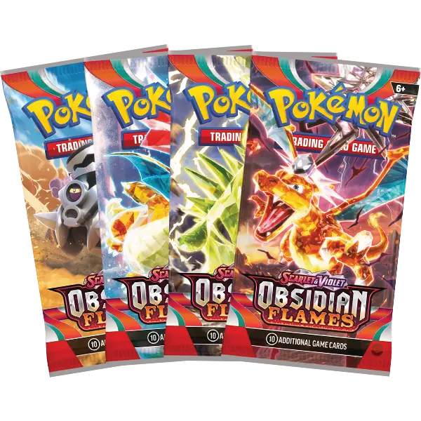 Scarlet and Violet: Obsidian Flames - Booster Bundle - Iconic Evolution