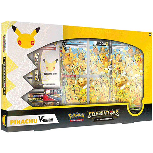 Pokemon: Celebrations - Special Collection (Pikachu V-UNION) - Iconic Evolution