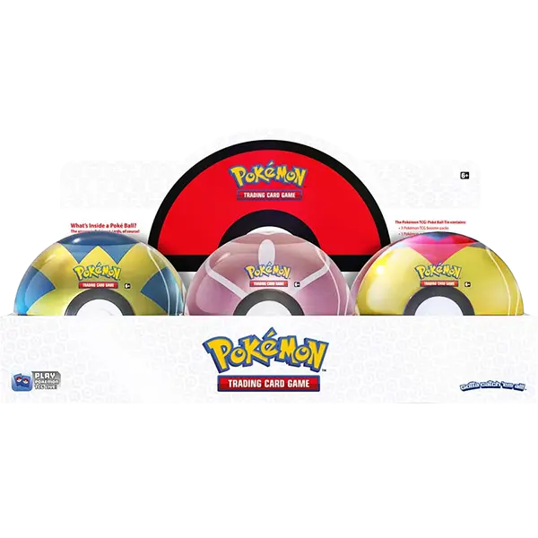 Pokeball Tin (Q2 2022) Case - Iconic Evolution