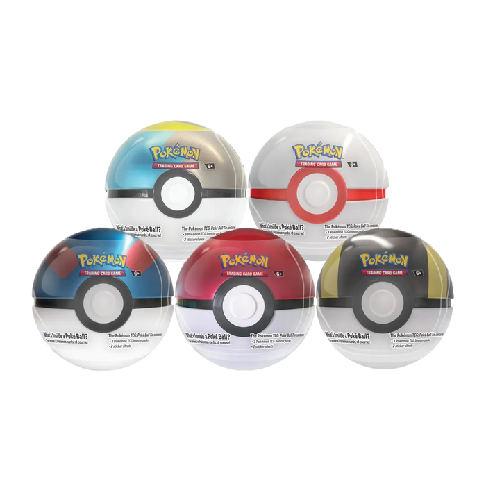 Pokeball Tin Display (Q4 2024) - Iconic Evolution