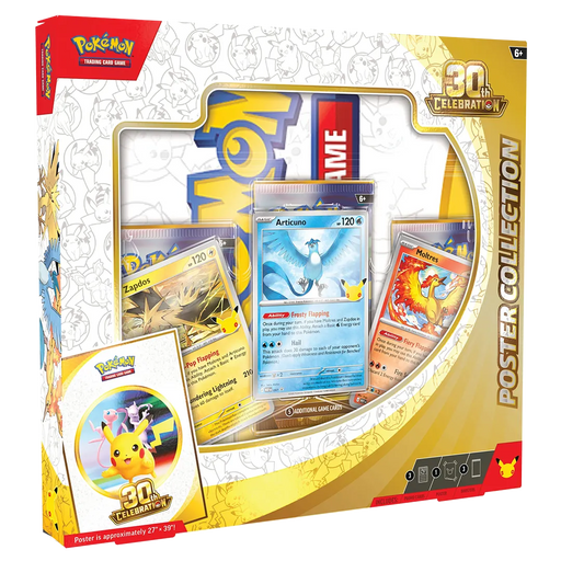 [PREORDER] Pokémon: 30th Celebration Poster Collection - Iconic Evolution