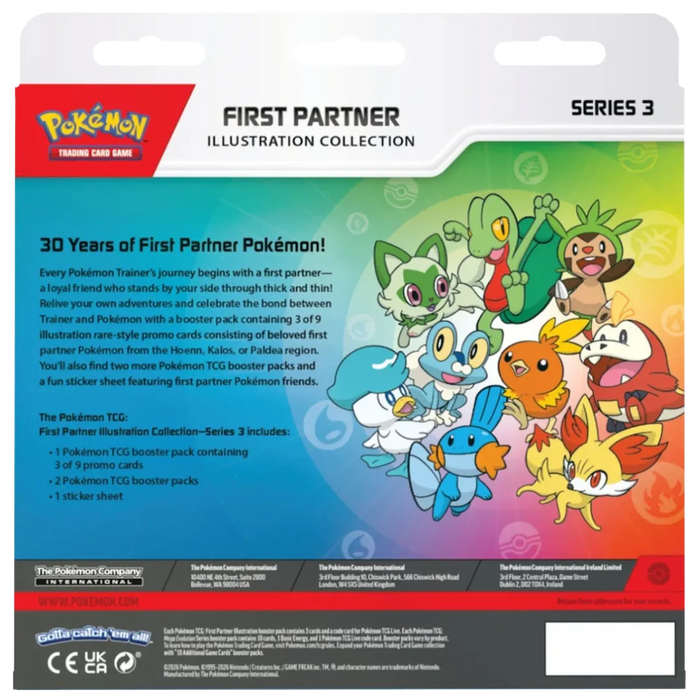 Pokémon: First Partner Illustration Collection [Series 3] - Iconic Evolution
