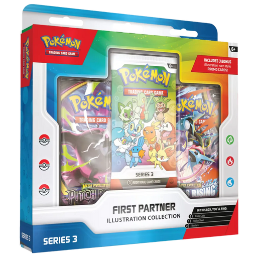 Pokémon: First Partner Illustration Collection [Series 3] - Iconic Evolution