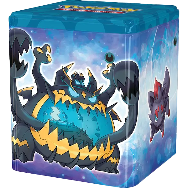 Pokemon Stacking Tins Display: Fighting-Fire-Darkness (Q4 2022) - Iconic Evolution