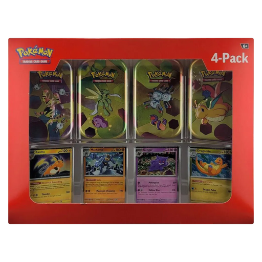 Pokemon - 151 Mini Tin Bundle [Includes 4 Promo Cards] - Iconic Evolution