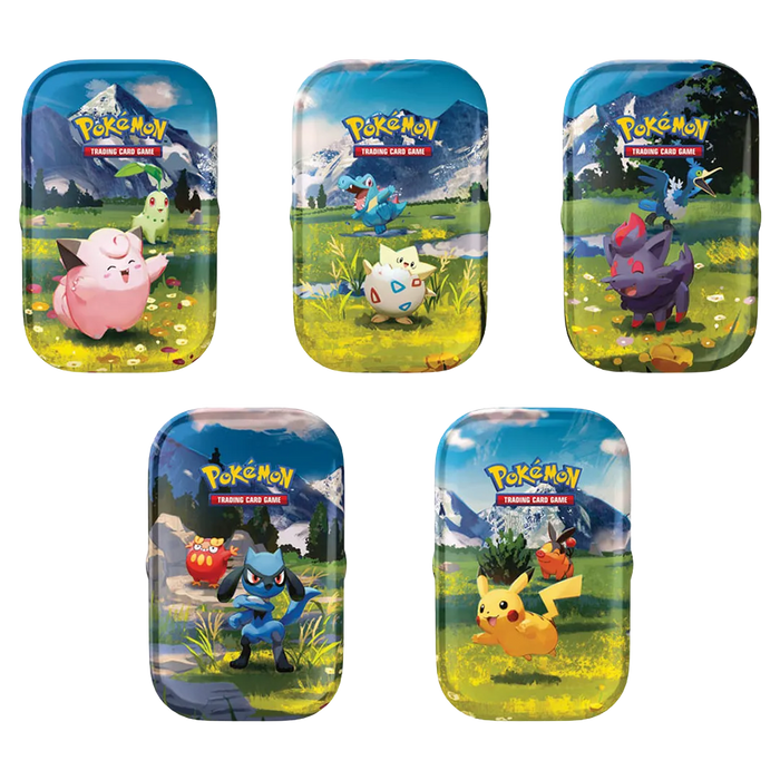 Pokemon - Mega Evolution: Ascended Heroes - Mini Tins [Set of 5] - Iconic Evolution