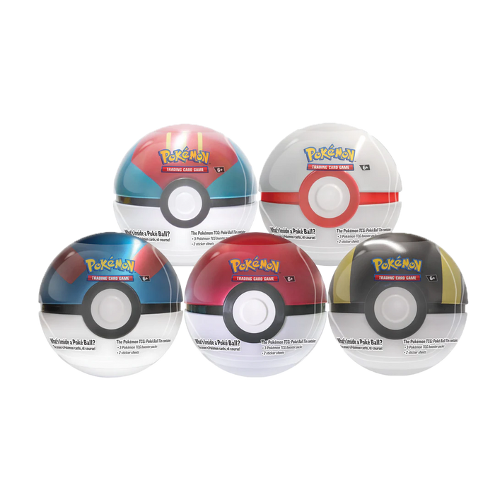 Pokeball Tin Display (Q3 2023) - Iconic Evolution