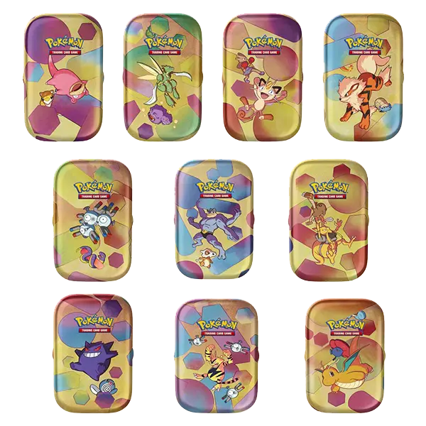 Scarlet and Violet 151 - Mini Tin Display - Iconic Evolution