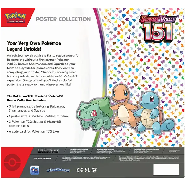 Scarlet and Violet 151 - Poster Collection - Iconic Evolution