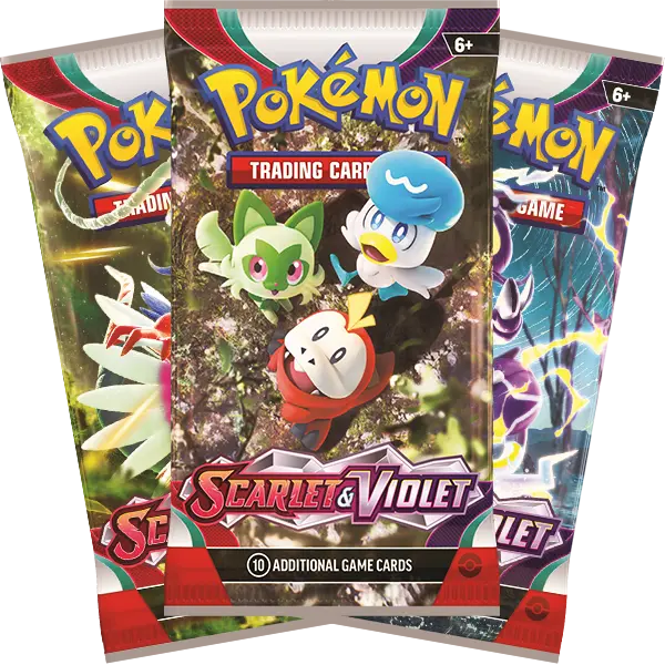 Pokemon: Scarlet & Violet - 3 Booster Pack Blister (Arcanine) - Iconic Evolution