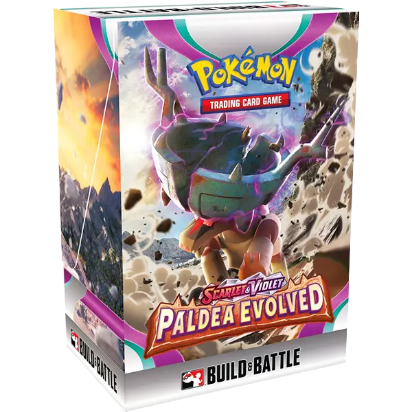 Scarlet and Violet: Paldea Evolved - Build & Battle Box - Iconic Evolution