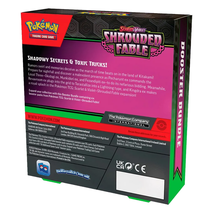 Scarlet & Violet: Shrouded Fable - Booster Bundle - Iconic Evolution