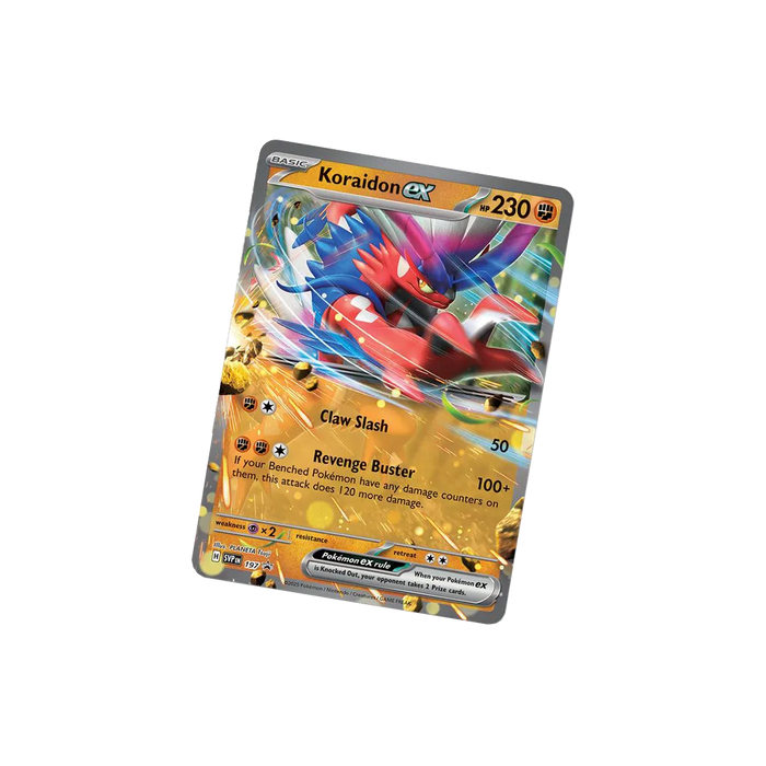 Slashing Legends Tin [Koraidon] - Iconic Evolution