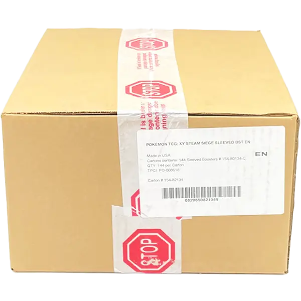 Steam Siege - Sleeved Booster Case (144 Boosters) - Iconic Evolution