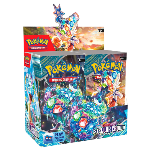 Scarlet & Violet: Stellar Crown - Booster Box Display - Iconic Evolution