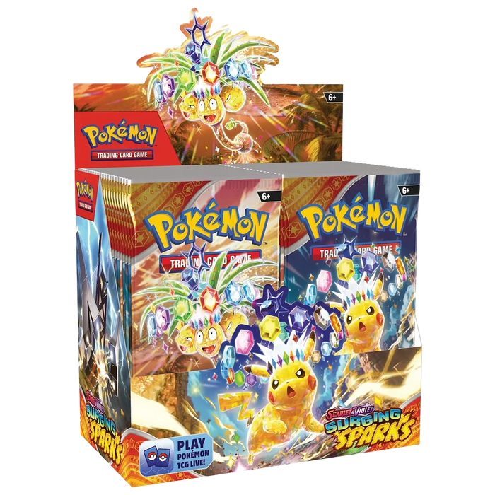 Scarlet & Violet: Surging Sparks - Booster Box Display - Iconic Evolution