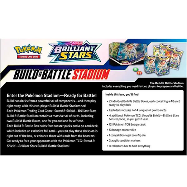 Sword & Shield: Brilliant Stars - Build & Battle Stadium - Iconic Evolution