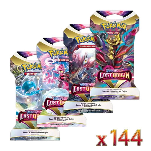Sword & Shield: Lost Origin - Sleeved Booster Case (144 Boosters) - Iconic Evolution