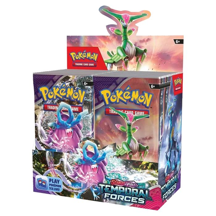 Scarlet & Violet: Temporal Forces - Booster Box Display - Iconic Evolution