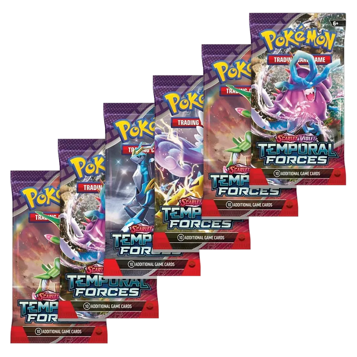 Scarlet & Violet: Temporal Forces - Booster Bundle - Iconic Evolution