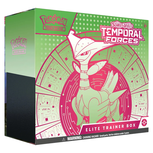 Scarlet & Violet: Temporal Forces - Elite Trainer Box [Iron Leaves] - Iconic Evolution